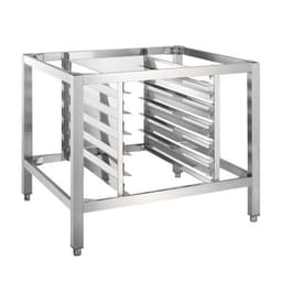 Bakery electric combi steamer - Digital - 10x EN 60x40 - incl. underframe, sheet metal rack & washing system