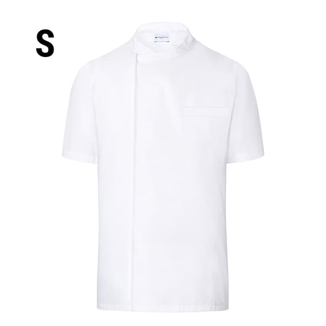 Karlowsky - Short Sleeve Throw Over Cooking Shirt - White - Size: S