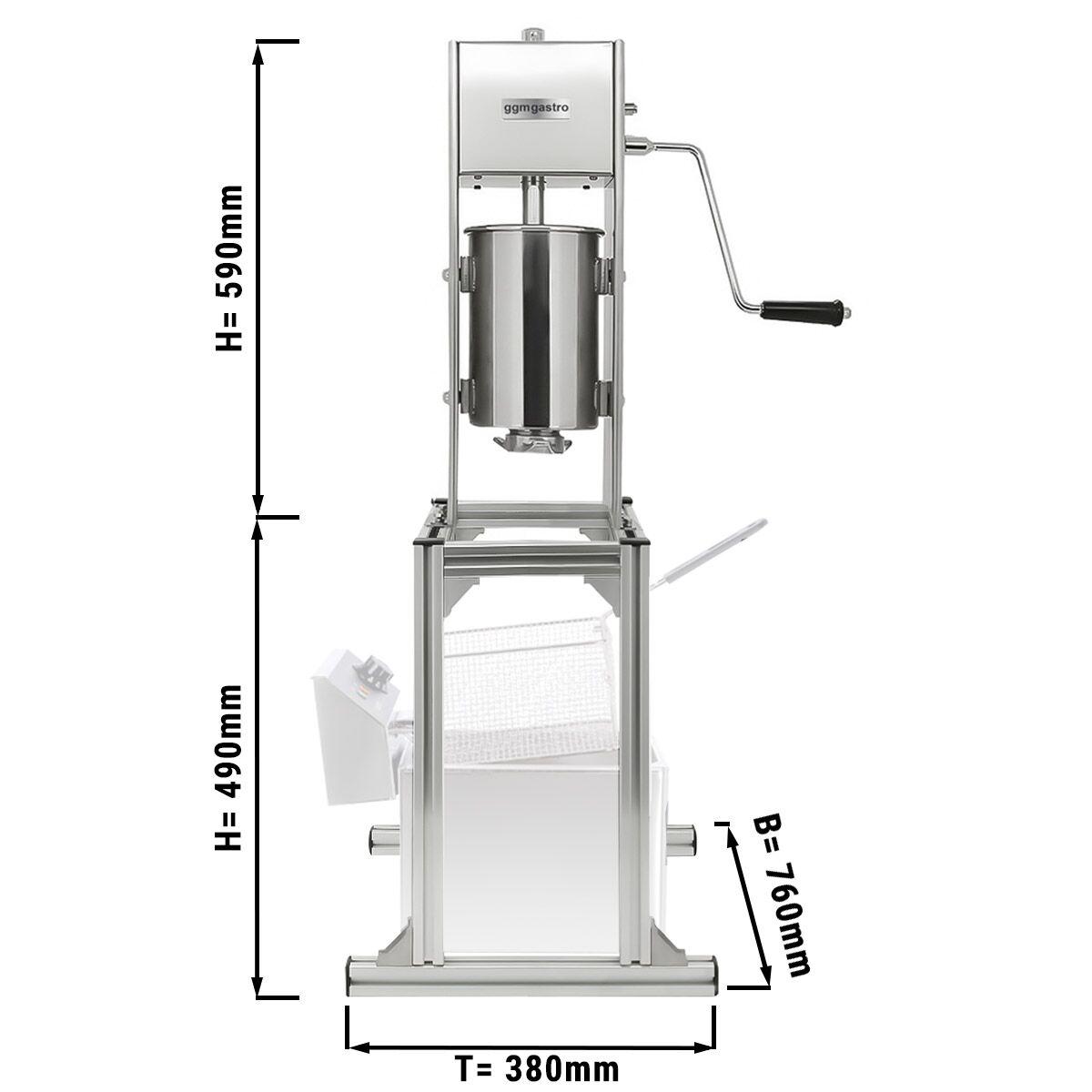 Churro machine - incl. base