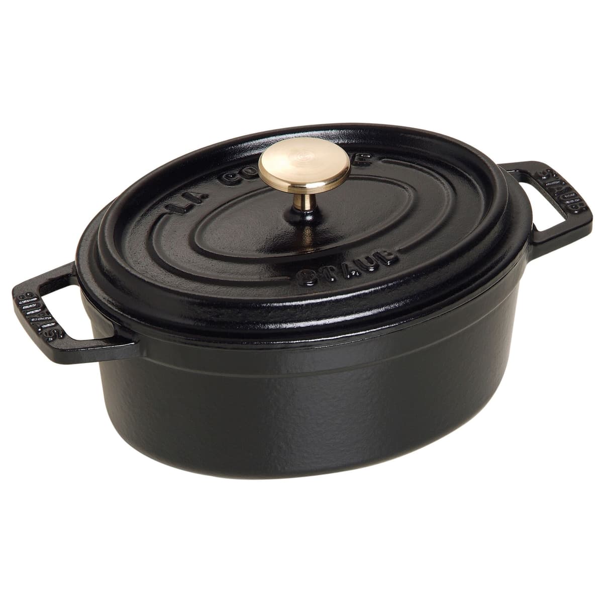 STAUB | LA COCOTTE - kokotka - oválná - 170 mm - litina - černá