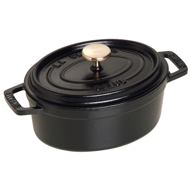 STAUB | LA COCOTTE - kokotka - oválná - 150 mm - litina - černá