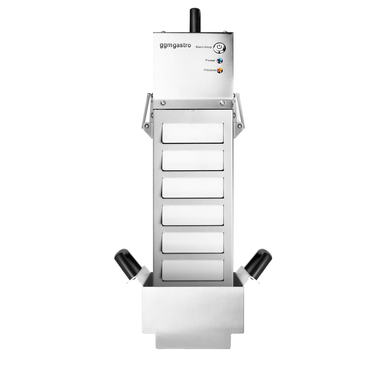 Přenosný filtr fritovacího oleje - 80 L/min - pro fritézy o objemu 20L