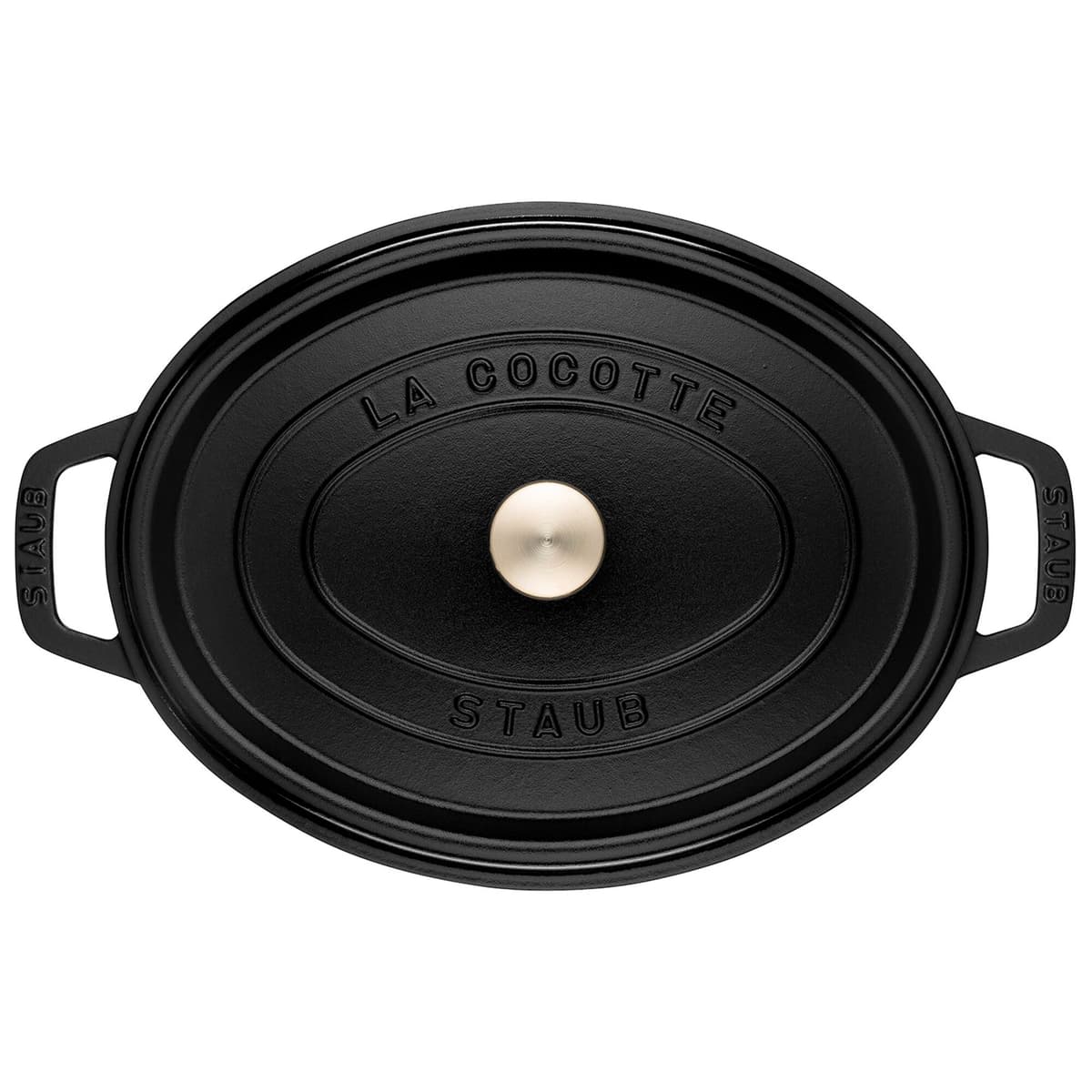 STAUB | LA COCOTTE - kokotka - oválná - 230 mm - litina - černá