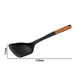 STAUB | Obracečka Wok - 310 mm - silikonová - černá