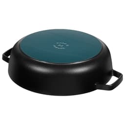 STAUB | BRAISERS - Pečicí hrnec s kapkovitou strukturou Chistera - 280 mm - litina - černý