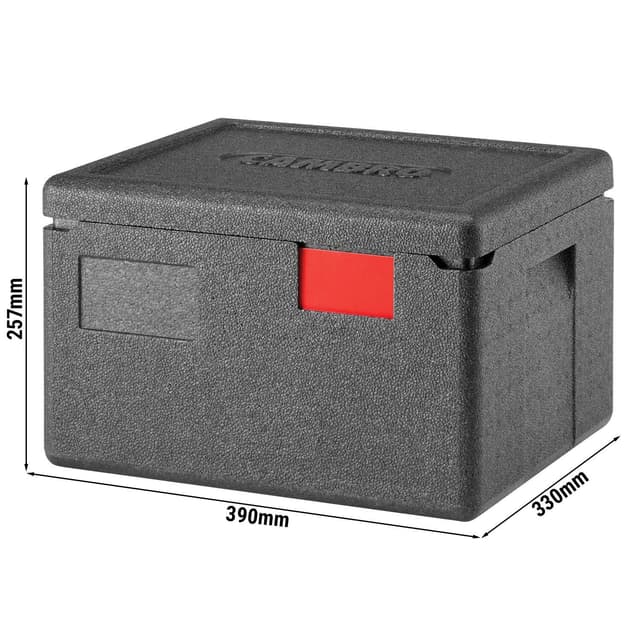 CAMBRO | CAM GOBOX® - Termoizolační box s horním plněním - GN 1/2 - černý