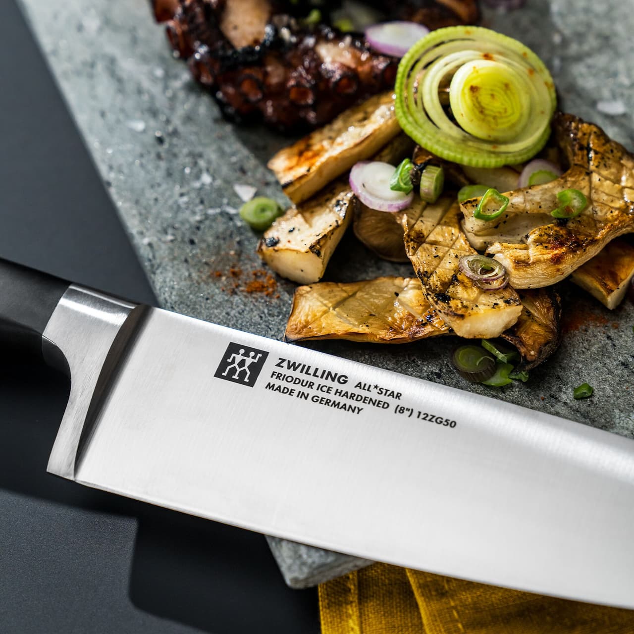 ZWILLING | ALL * STAR - Kochmesser - Klinge: 200mm - Silber