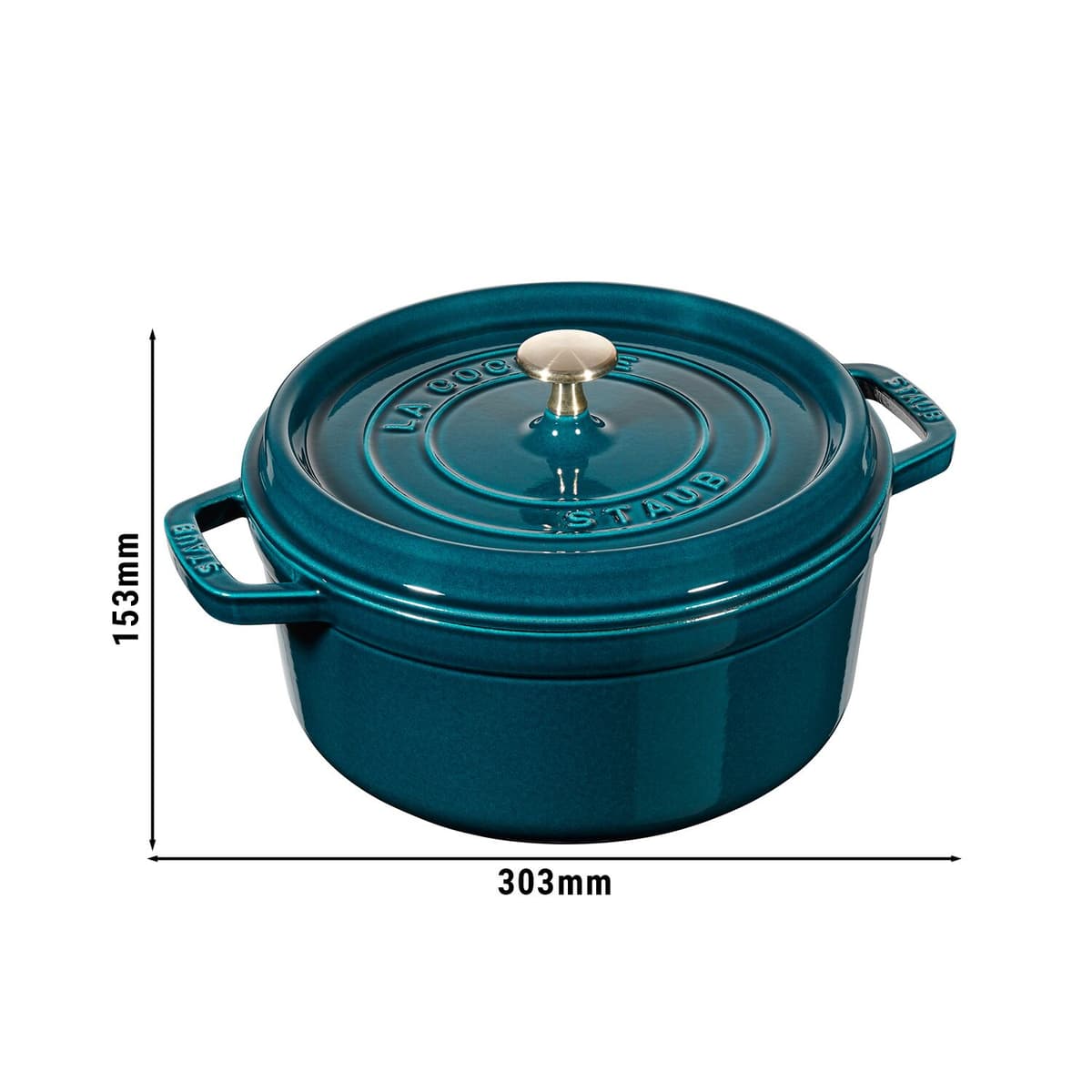 STAUB | LA COCOTTE - kokotka - Ø 240 mm - litina - La-Mer