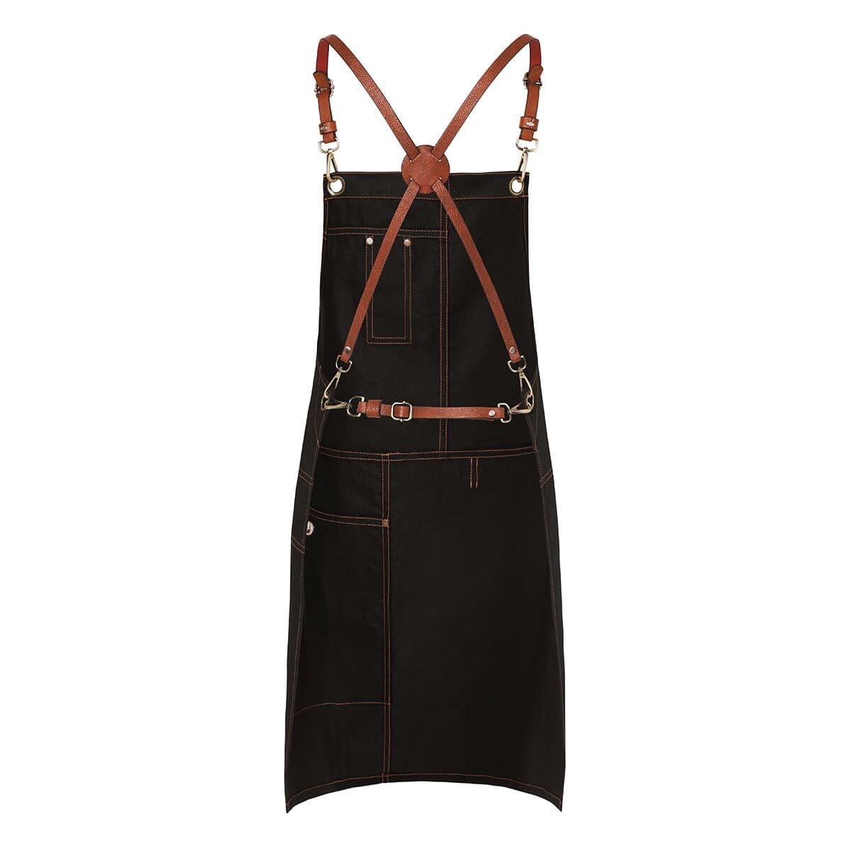 Karlowsky - Bib Apron Urban X-Style - Black