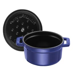 STAUB | LA COCOTTE - mini kokotka - Ø 100 mm - litina - tmavě modrá