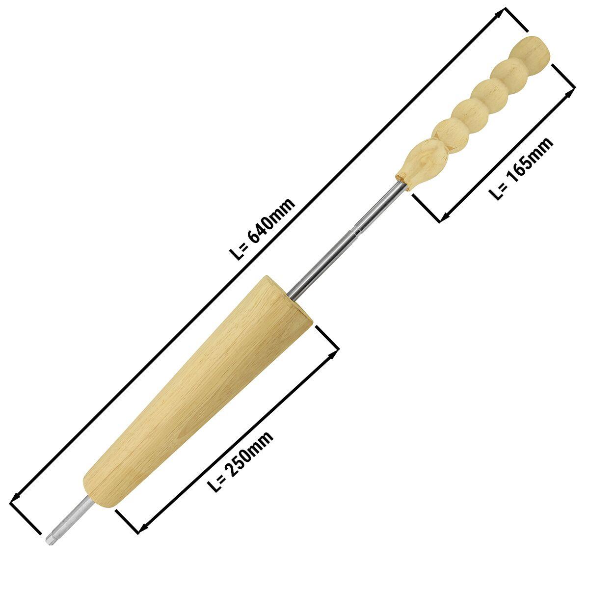 (16 pieces) baking rolls for Baumstriezel machine