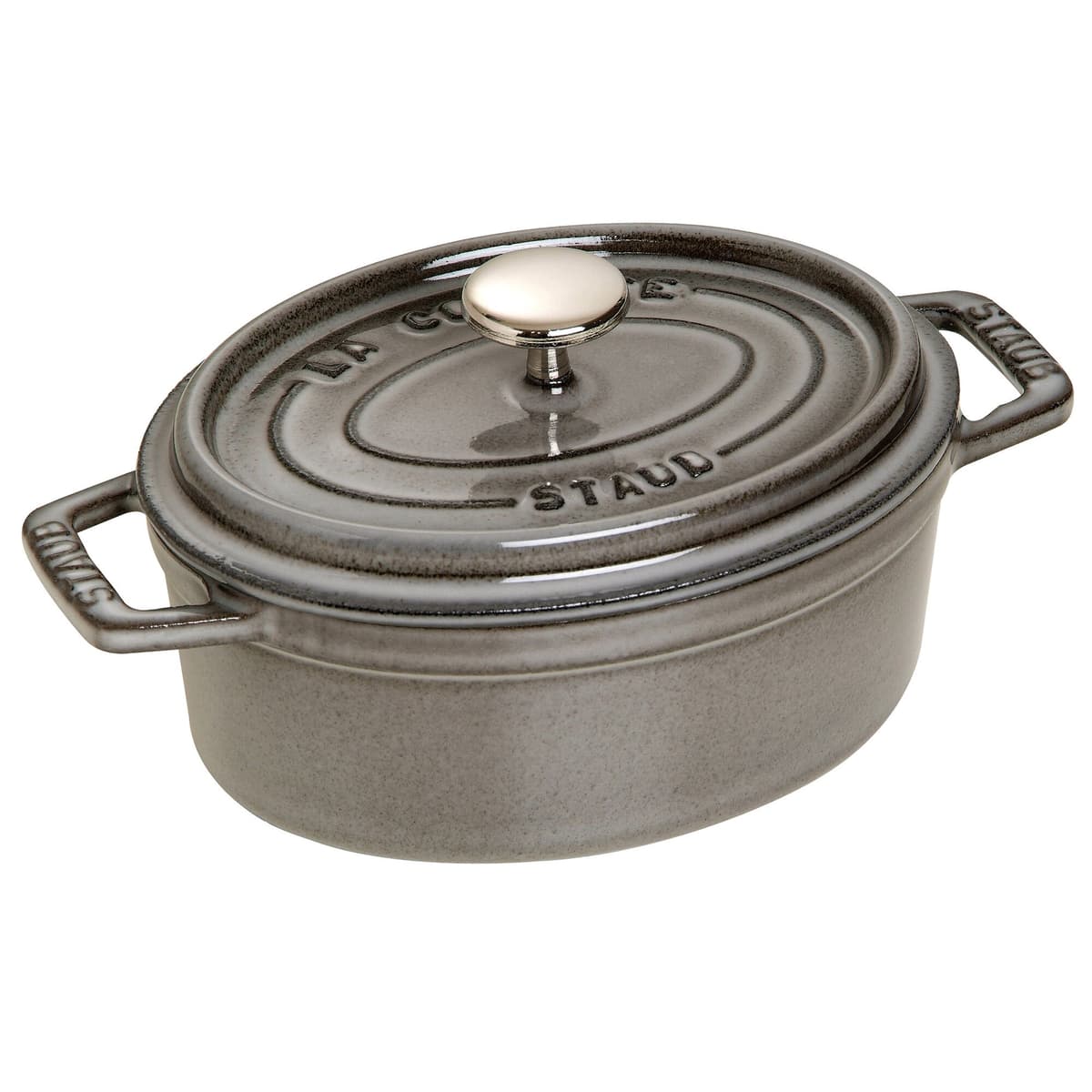 STAUB | LA COCOTTE - kokotka - oválná - 150 mm - litina - grafitově šedá