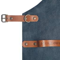 Karlowsky - Leather Bib Apron - Ink