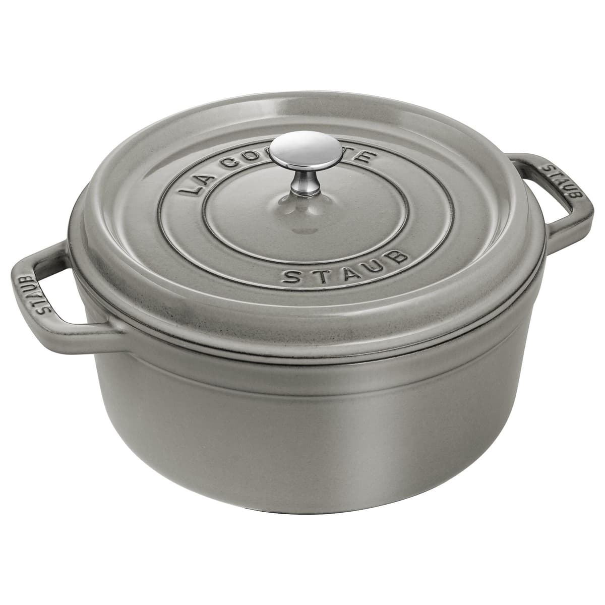 STAUB | LA COCOTTE - kokotka - Ø 240 mm - litina - grafitově šedá