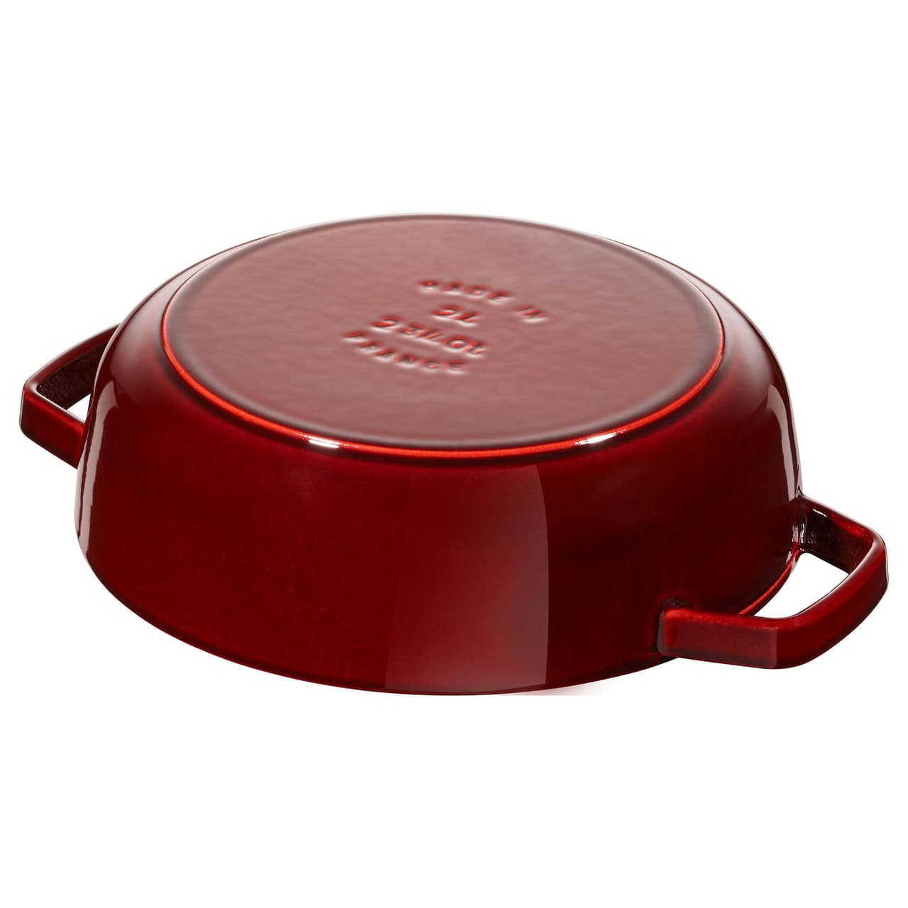 STAUB | BRAISERS - Pečicí hrnec s kapkovitou strukturou Chistera - 280 mm - litina - grenadinově červený