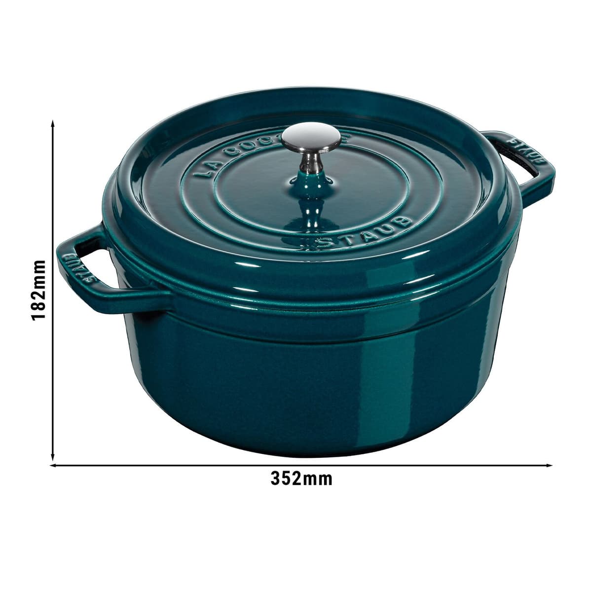 STAUB | LA COCOTTE - kokotka - Ø 280 mm - litina - La-Mer