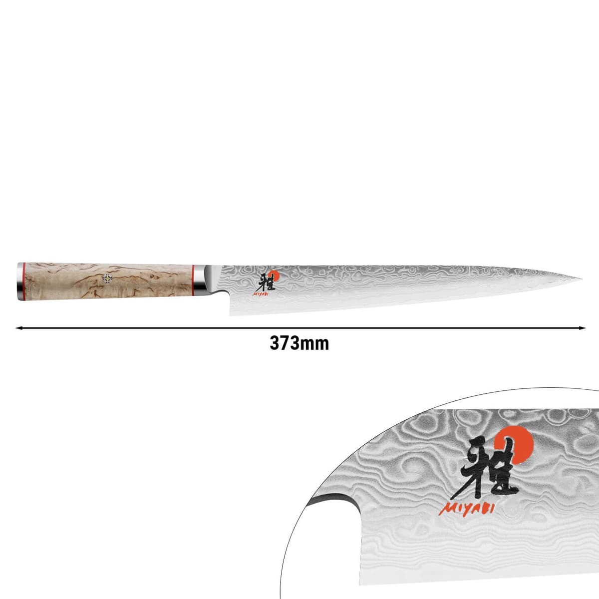 MIYABI | 5000 MCD - Sujihiki - čepel: 234mm