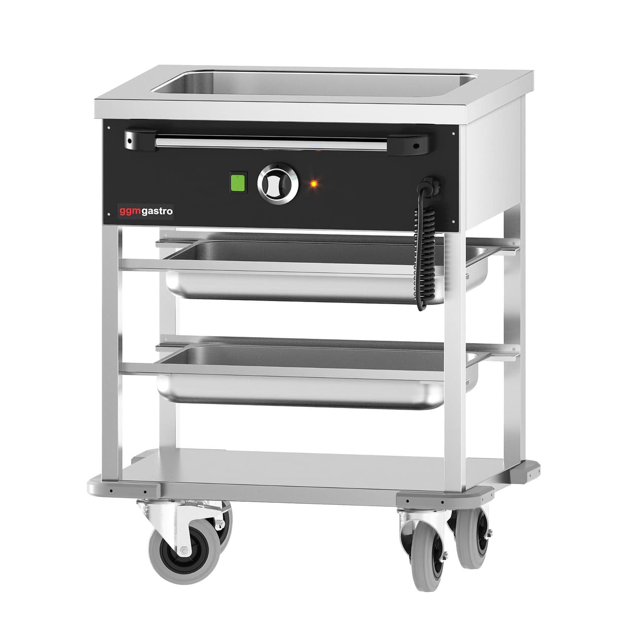 Termo vozík Bain Marie - 1 x GN 1/1