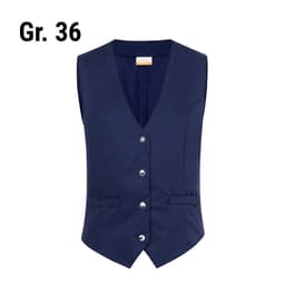 Karlowsky - Ladies vest Lena - Navy - Size: 36