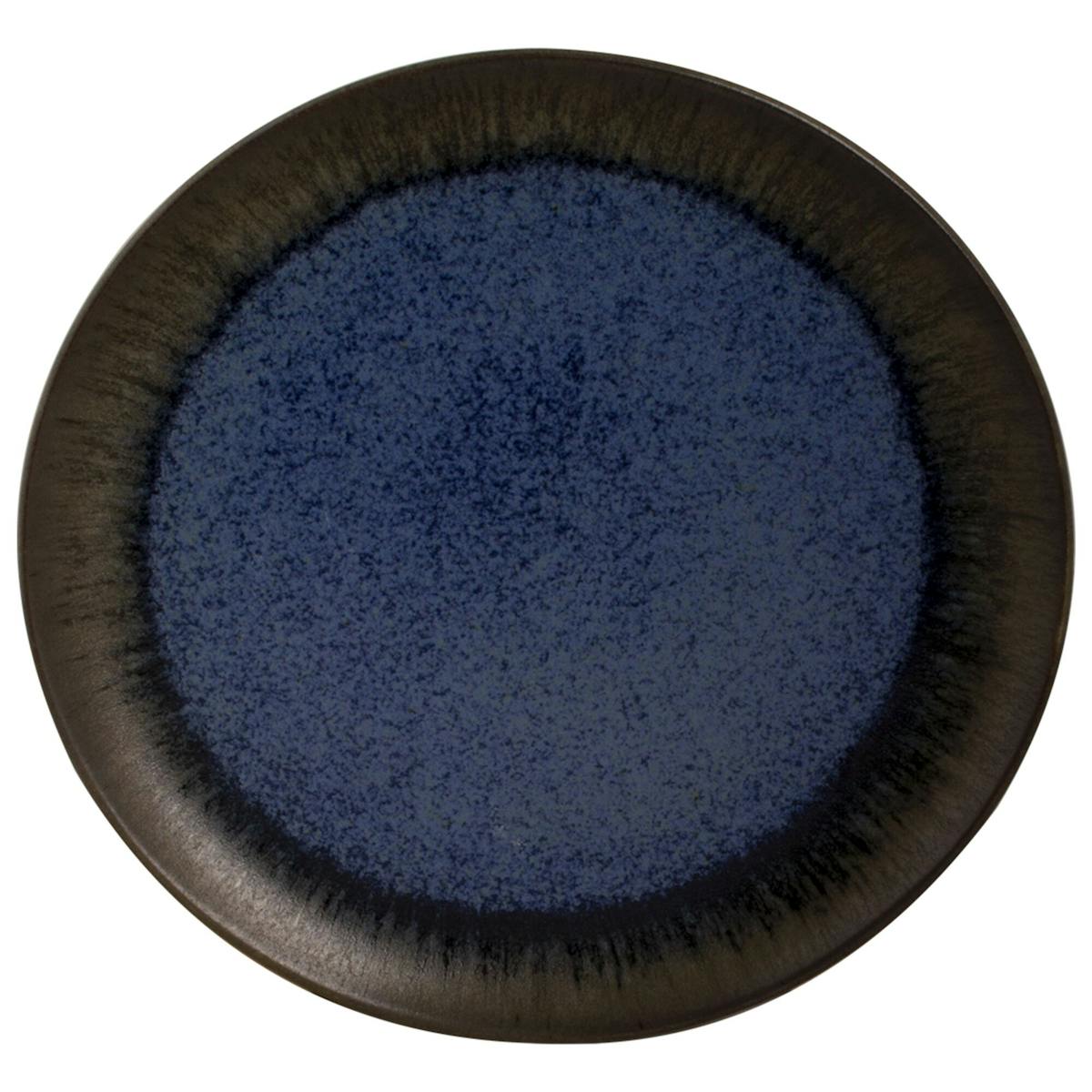 (6 Kusů) TAMA - Talíř mělký - Ø 22 cm - modrý