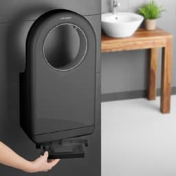 (2 pieces) AIR-WOLF - hand dryer - drying time: 10-15 seconds