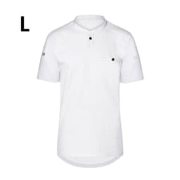 (6 pieces) Karlowsky - Short Sleeve Men's Work Shirt Performance - White - Size: L