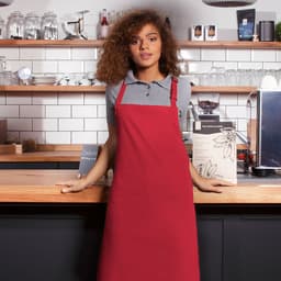 Karlowsky - Bib Apron Basic - Raspberry