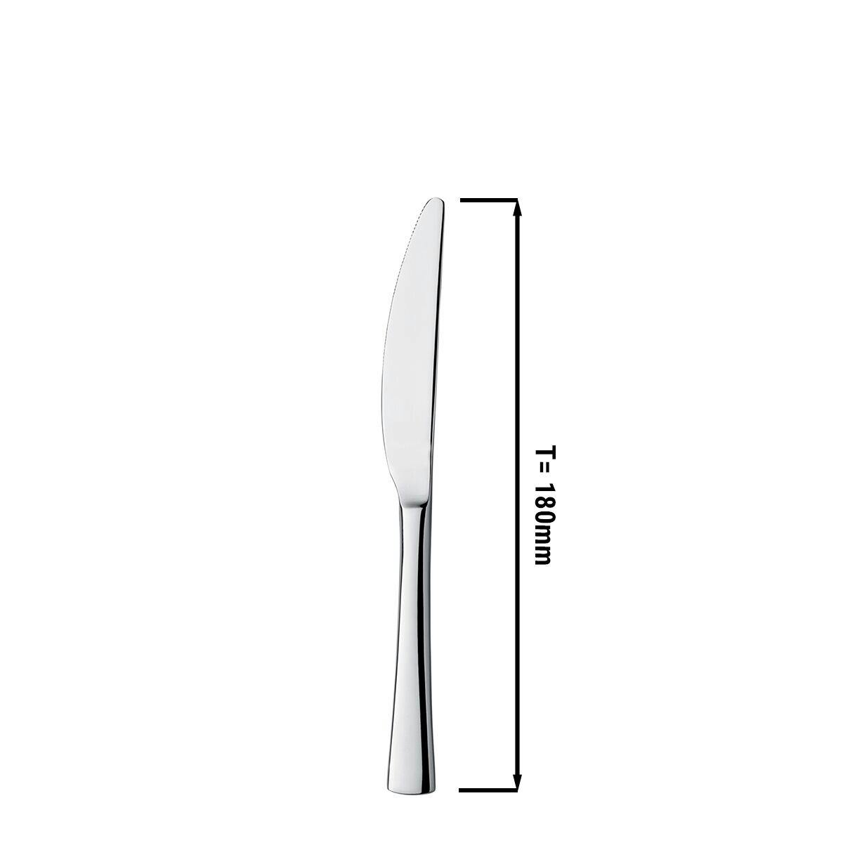 (12 Kusů) Dezertní nůž Alessandra - 18 cm