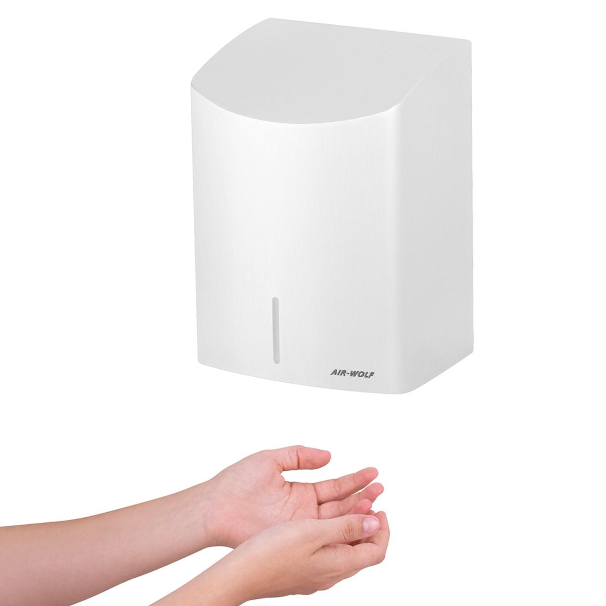 (2 pieces) AIR-WOLF - hand dryer - drying time: 10-15 seconds