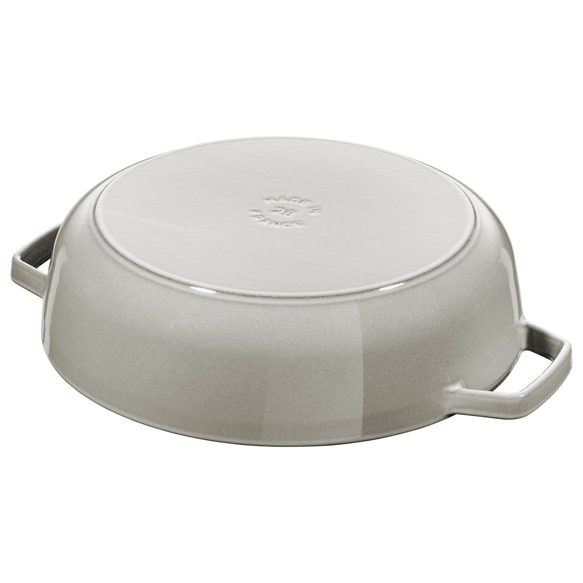 STAUB | BRAISERS - Hrnec na  pečení Chistera - Ø 280 mm - litina - bílý lanýž