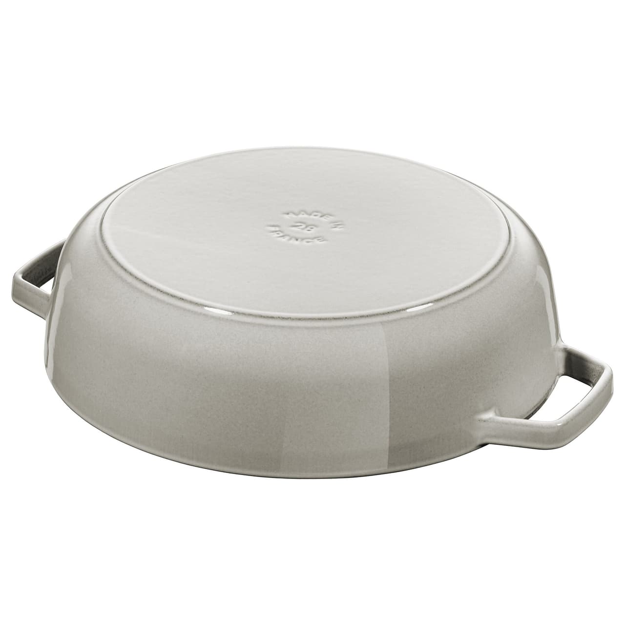 STAUB | BRAISERS - Hrnec na  pečení - Ø 240 mm - litina - bílý lanýž