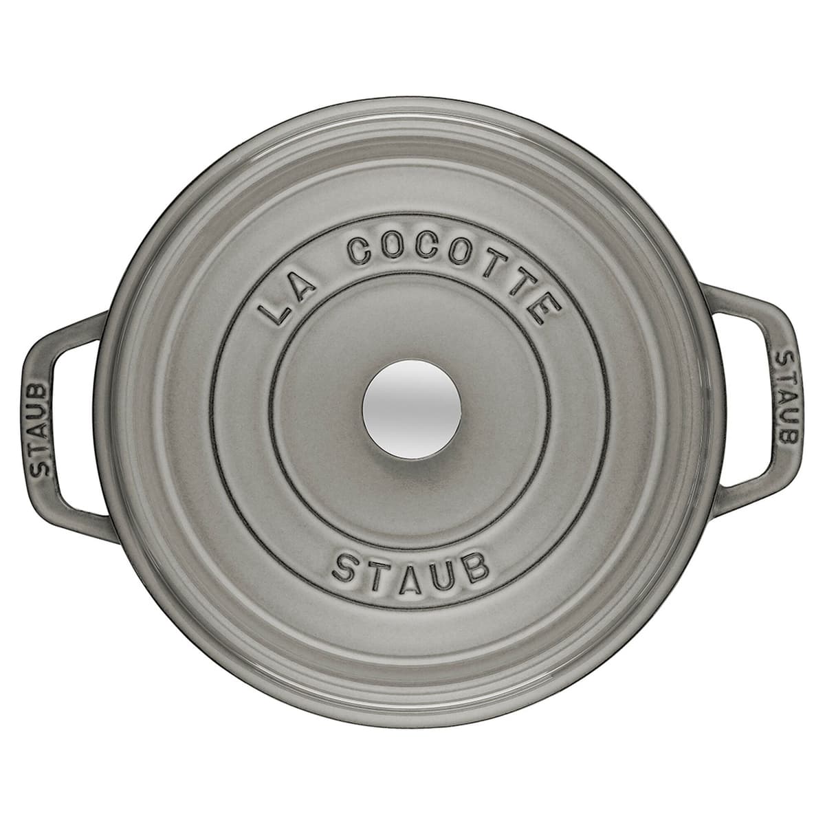 STAUB | LA COCOTTE - kokotka - Ø 220 mm - litina - grafitově šedá