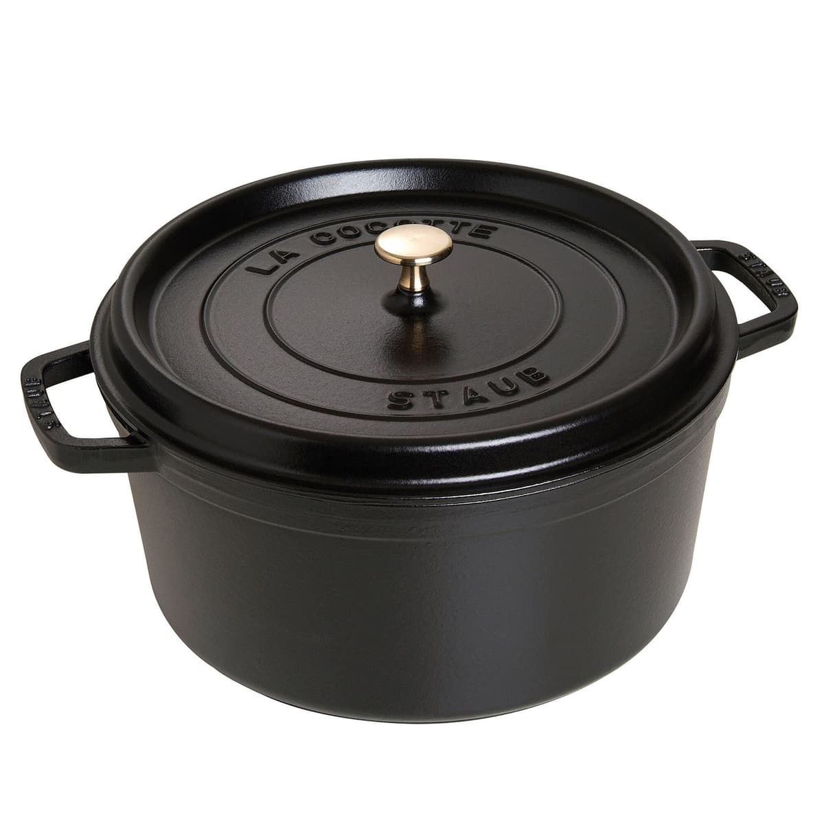 STAUB | LA COCOTTE - kokotka - Ø 300 mm - litina - černá