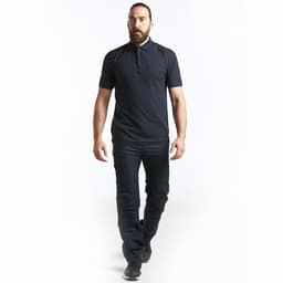 Men's Polo Shirt - Black - Size: XL	