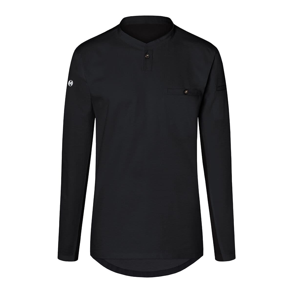 (6 pieces) Karlowsky - Long Sleeve Men's Work Shirt Performance - Black - Size: 3XL