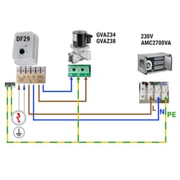 Regulátor otáček s 5 stupni - 230V - 9 ampérů