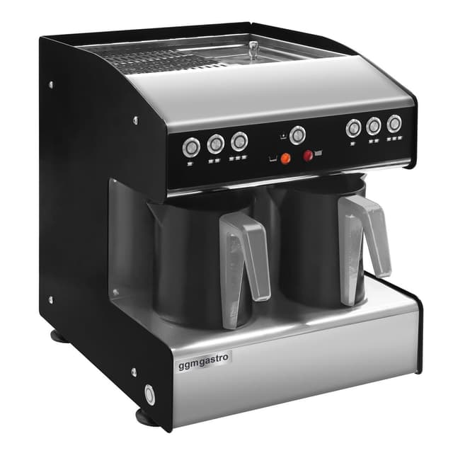 Turkish coffee & mocha machine DUO - 1,3kW - Black / Chrome