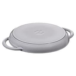 STAUB | GRILL PANS - Grilovací pánev s výlevkou - Ø 260 mm - litina - grafitově šedá