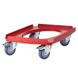 CAMBRO | CAMDOLLY® - Transportwagen - passend für alle EPP Boxen GN 1/1 - Rot