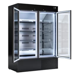 Freezer - 1384mm - 1310 liters - with LED lighting, insulated glass doors & 4 shelves