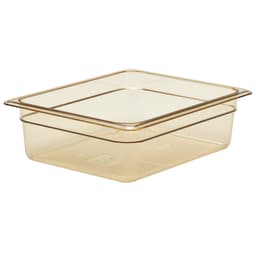 (6 kusů) CAMBRO | H-PAN™ Žáruvzdorné nádoby GN 1/2 - jantar - hloubka 100 mm