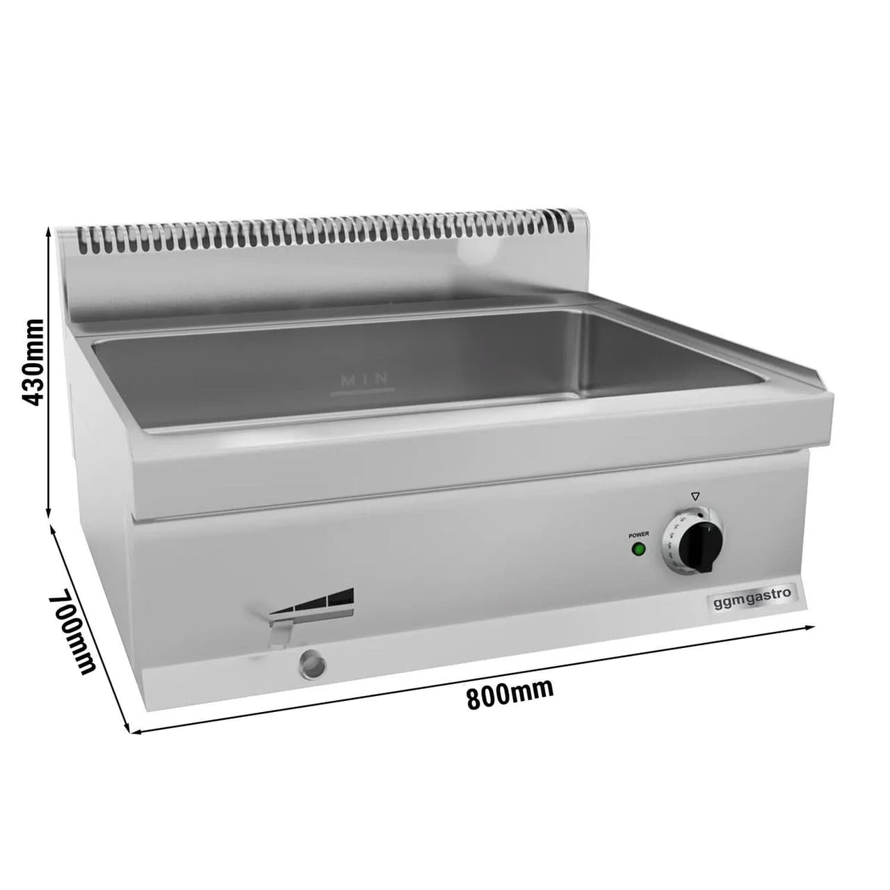 Bain Marie - 2x GN 1/1 nebo 4x GN 1/2