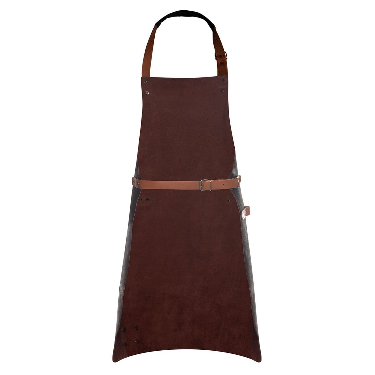 Karlowsky - Leather Bib Apron - Mocha