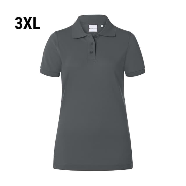 KARLOWSKY | Dámské polo tričko Basic - antracitové - velikost: 3XL