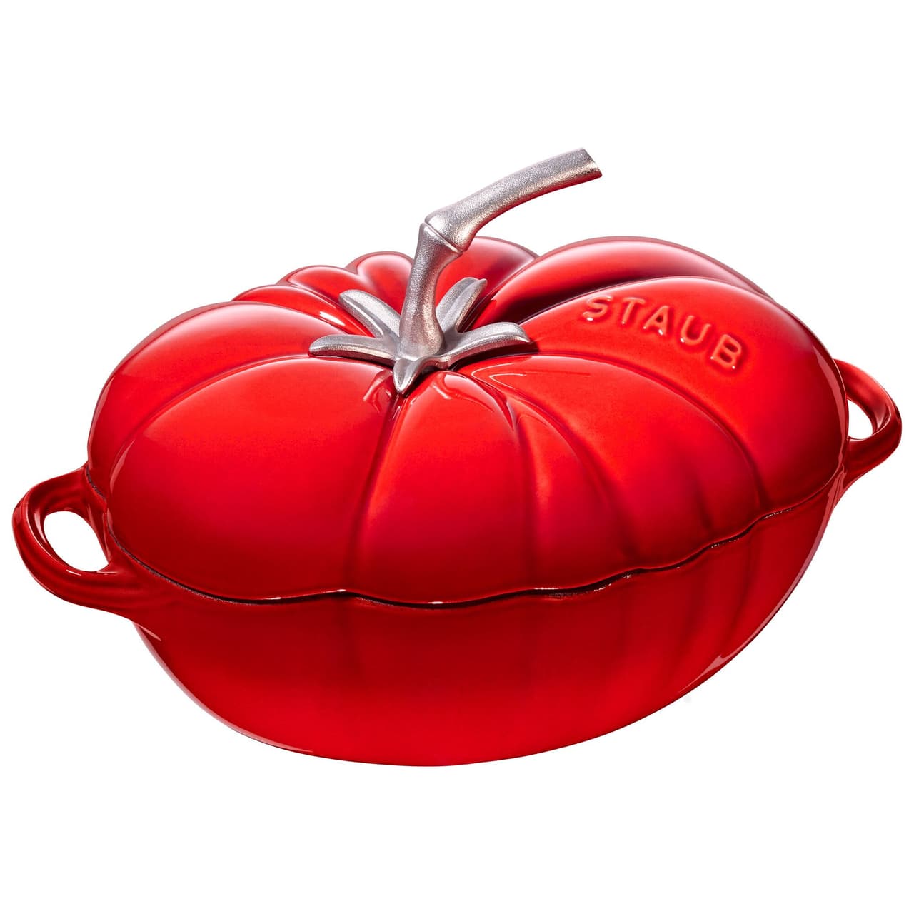 STAUB | LA COCOTTE - Hrnec Cocotte - tvar rajče - 250 mm - litina - třešňově červený