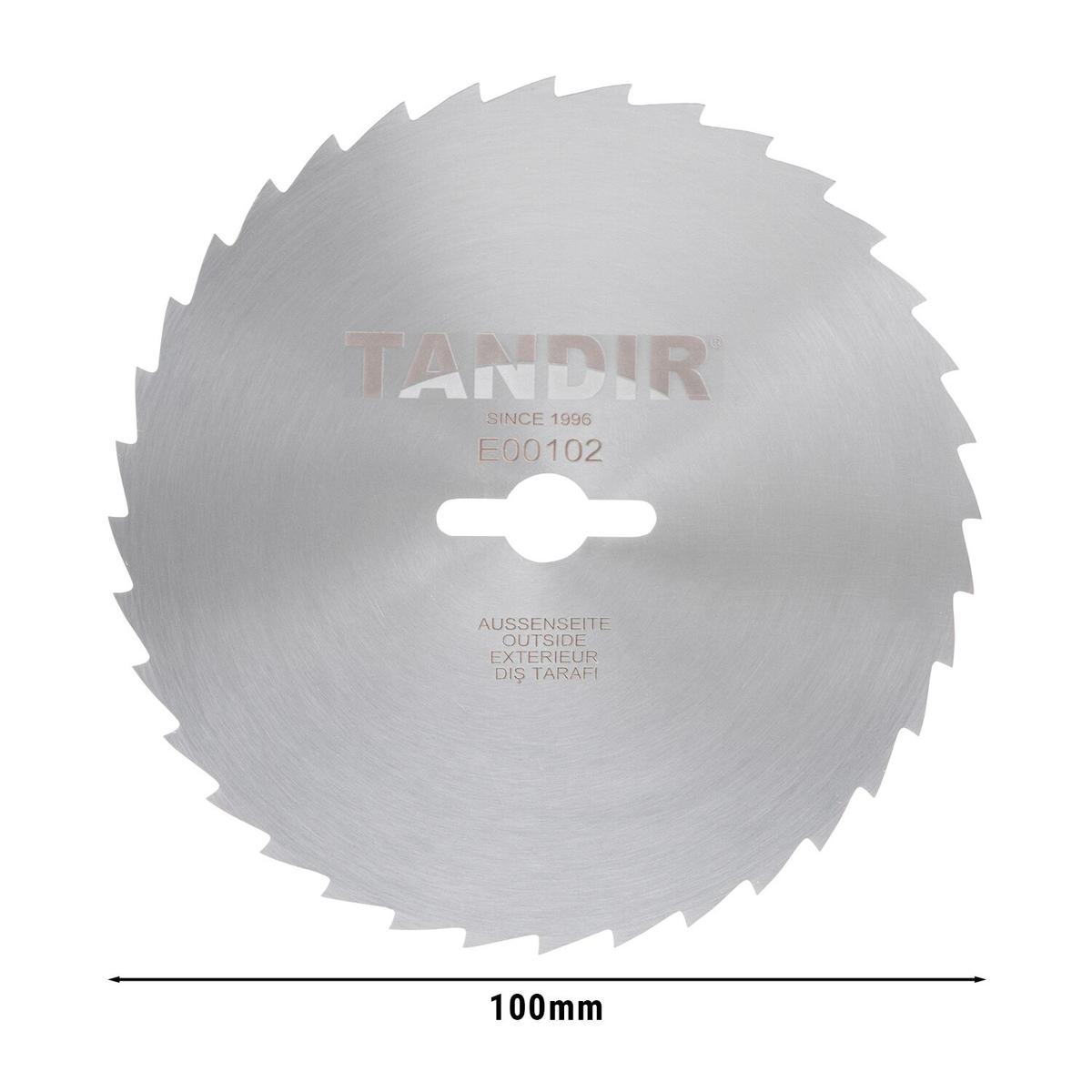 TANDIR® | Řezný nůž - Ø100 mm - vroubkovaný - pro TANDIR II - 100 mm