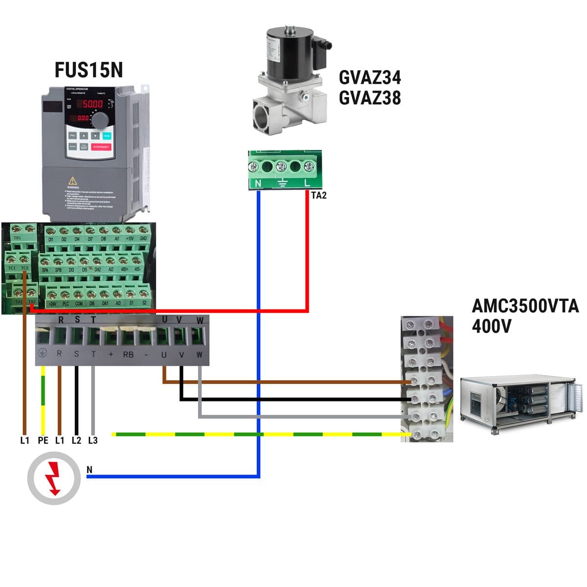 Elektromagnetický plynový ventil - GM 3/8 (VML)