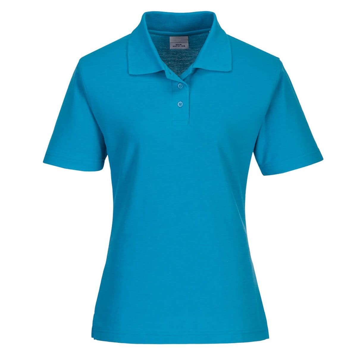 Ladies Polo Shirt - Water Blue - Size: XXL