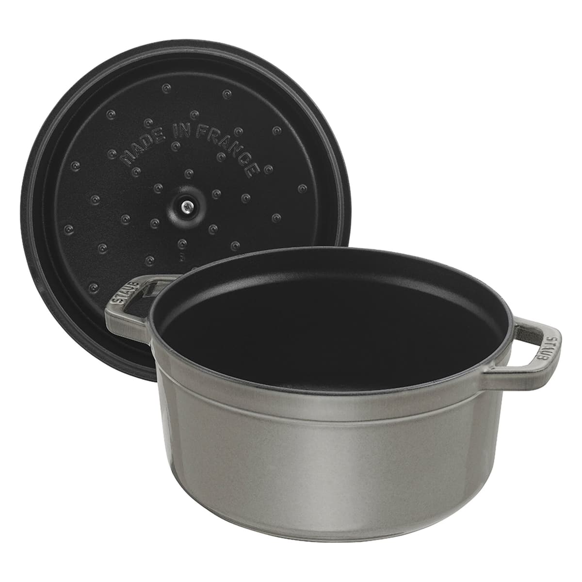 STAUB | LA COCOTTE - kokotka - Ø 140 mm - litina - grafitově šedá