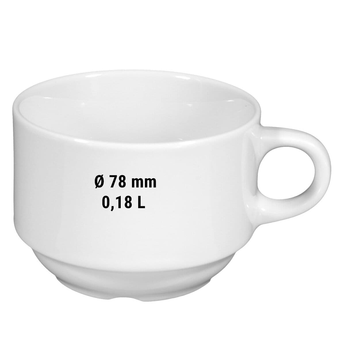 (6 pieces) Seltmann Weiden - Coffee cup - 0,18 Liter